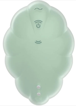 Satisfyer Cloud Dancer – Romantischer Air Pulse Vibrator mit 2 Motoren & 23 Funktionen - Druckwellenvibratoren