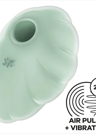 Satisfyer Cloud Dancer – Romantischer Air Pulse Vibrator mit 2 Motoren & 23 Funktionen - Druckwellenvibratoren