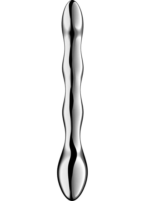 SATISFYER - COSMIC CREST 2 DOPPELDILDO AUS EDELSTAHL