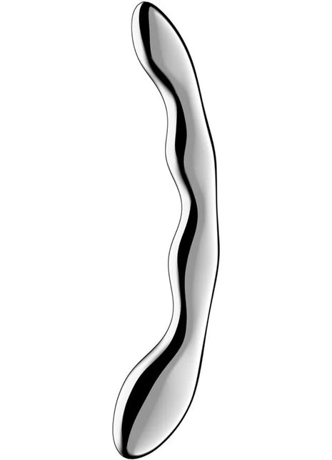 SATISFYER - COSMIC CREST 2 DOPPELDILDO AUS EDELSTAHL