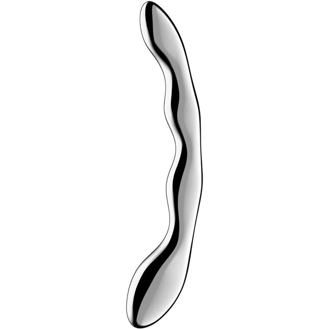 SATISFYER - COSMIC CREST 2 DOPPELDILDO AUS EDELSTAHL