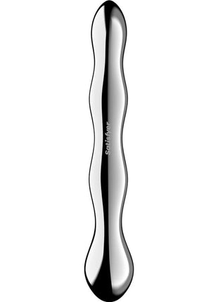 SATISFYER - COSMIC CREST 2 DOPPELDILDO AUS EDELSTAHL
