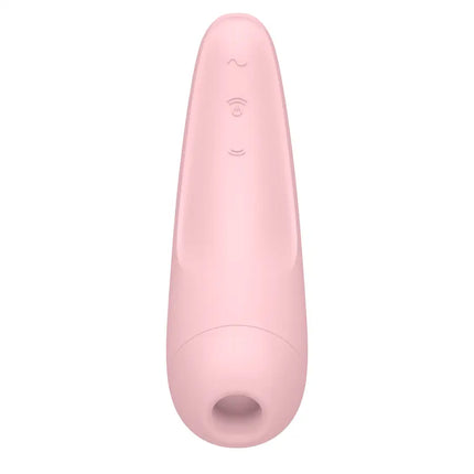 SATISFYER - CURVY 1 + ROT PINK - DRUCKWELLENVIBRATOREN ohne Vibration