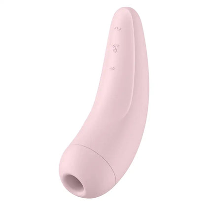 SATISFYER - CURVY 1 + ROT PINK - DRUCKWELLENVIBRATOREN ohne Vibration