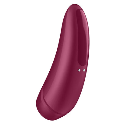 SATISFYER - CURVY 1 + ROT PINK - DRUCKWELLENVIBRATOREN ohne Vibration