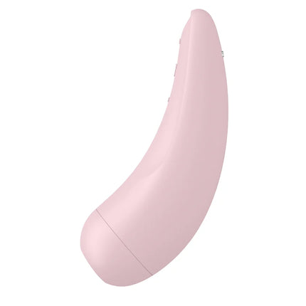 SATISFYER - CURVY 1 + ROT PINK - DRUCKWELLENVIBRATOREN ohne Vibration