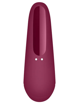 SATISFYER - CURVY 1 + ROT PINK - DRUCKWELLENVIBRATOREN ohne Vibration