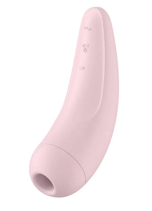 SATISFYER - CURVY 1 + ROT PINK - DRUCKWELLENVIBRATOREN ohne Vibration