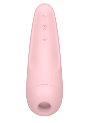 SATISFYER - CURVY 1 + ROT PINK - DRUCKWELLENVIBRATOREN ohne Vibration