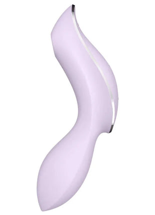 SATISFYER - CURVY TRINITY 2 AIR PULSE VIBRATOR SCHWARZ - Druckwellen saugende Vibratoren