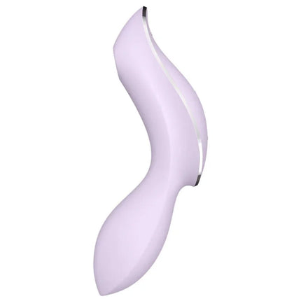 SATISFYER - CURVY TRINITY 2 AIR PULSE VIBRATOR SCHWARZ - Druckwellen saugende Vibratoren