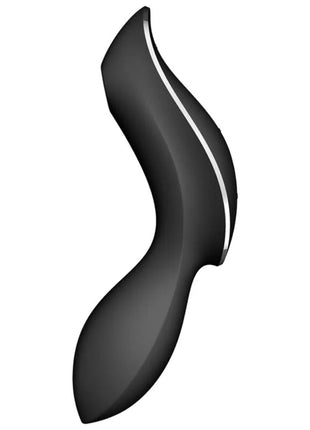 SATISFYER - CURVY TRINITY 2 AIR PULSE VIBRATOR SCHWARZ - Druckwellen saugende Vibratoren