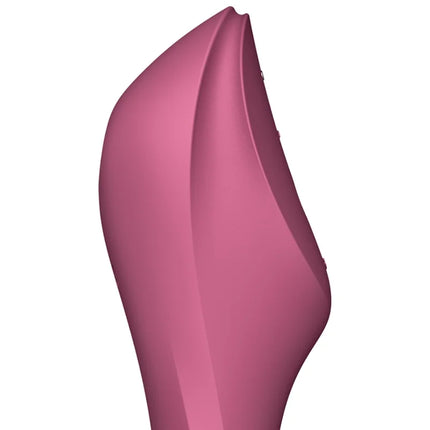 SATISFYER - CURVY TRINITY 3 AIR PULSE VIBRATOR - Auflegvibrator