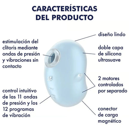SATISFYER - CUTIE GHOST AUFLEGEVIBRATOR - Auflegvibrator