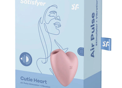 SATISFYER - CUTIE HEART AIR PULSE STIMULATOR & VIBRATOR - Druckwellen saugende Vibratoren