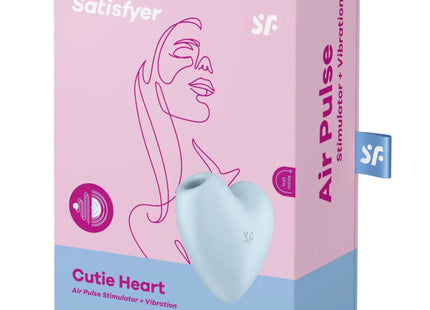SATISFYER - CUTIE HEART AIR PULSE STIMULATOR & VIBRATOR - Druckwellen saugende Vibratoren
