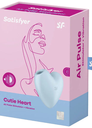 SATISFYER - CUTIE HEART AIR PULSE STIMULATOR & VIBRATOR - Druckwellen saugende Vibratoren