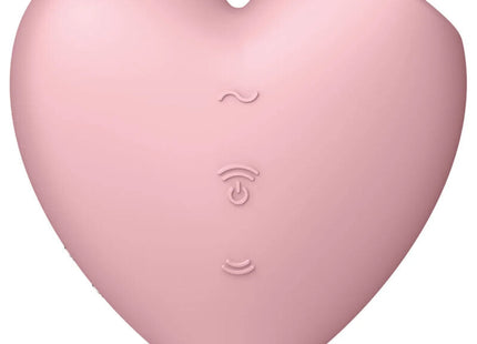 SATISFYER - CUTIE HEART AIR PULSE STIMULATOR & VIBRATOR - Druckwellen saugende Vibratoren