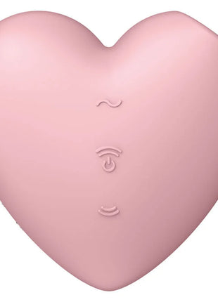 SATISFYER - CUTIE HEART AIR PULSE STIMULATOR & VIBRATOR - Druckwellen saugende Vibratoren