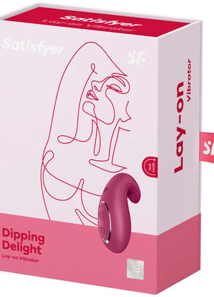 SATISFYER - DIPPING DELIGHT AUFLEGVIBRATOR - Auflegvibrator