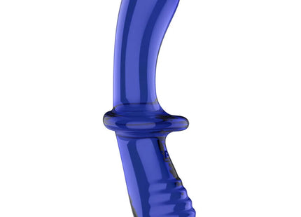Satisfyer Double Crystal – Glasdildo mit Doppelstruktur für heiße & kalte Spiele - Glasdildo