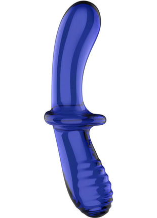 Satisfyer Double Crystal – Glasdildo mit Doppelstruktur für heiße & kalte Spiele - Glasdildo