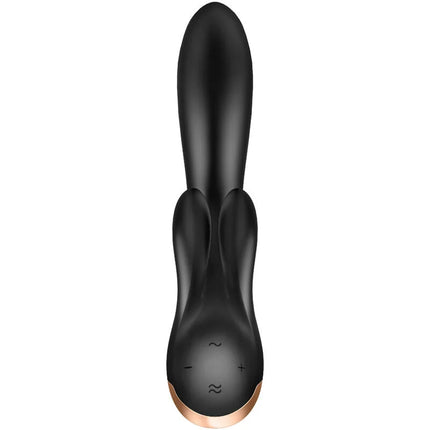 SATISFYER - DOUBLE FLEX VIBRATOR APP WEISS - HI-TECH Vibrator
