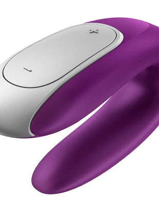 SATISFYER - DOUBLE FUN PARTNER VIBRATOR LILA - Paar-Vibrator
