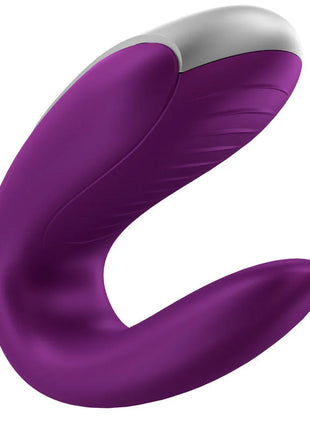 SATISFYER - DOUBLE FUN PARTNER VIBRATOR LILA - Paar-Vibrator