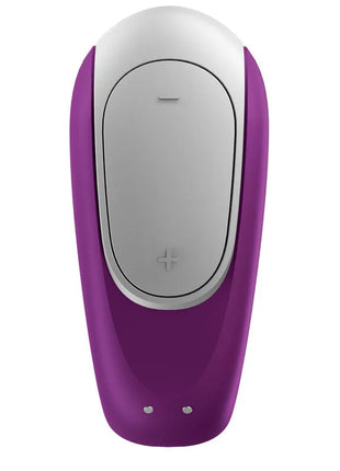 SATISFYER - DOUBLE FUN PARTNER VIBRATOR LILA - Paar-Vibrator