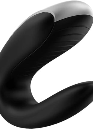 SATISFYER - DOUBLE FUN PARTNER VIBRATOR SCHWARZ - Paar-Vibrator