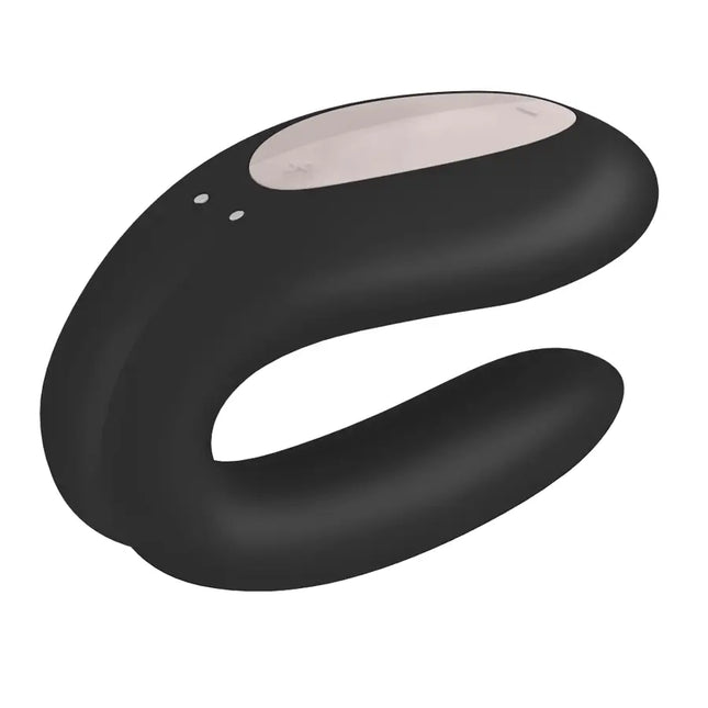 SATISFYER - DOUBLE JOY CON APP SCHWARZ - Paarvibratoren