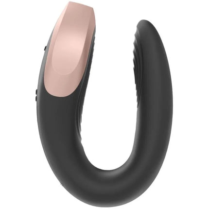 SATISFYER - DOUBLE LOVE LUXURY PARTNER VIBRATOR SCHWARZ - Paar-Vibrator