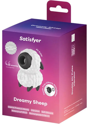 SATISFYER - TRAUMHAFTES SCHAF-VIBRATOR & LUFTPULSSTIMULATOR