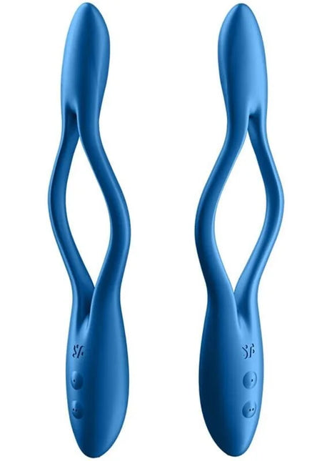 SATISFYER - ELASTIC GAME MULTI VIBRATOR BLAU - HI-TECH Vibrator