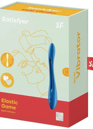 SATISFYER - ELASTIC GAME MULTI VIBRATOR BLAU - HI-TECH Vibrator