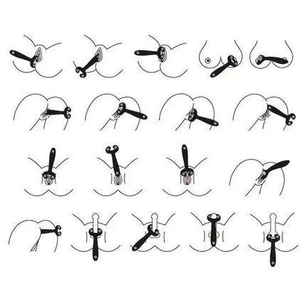 SATISFYER - ENDLESS FUN MULTI VIBRATOR 3 - Paar-Vibrator