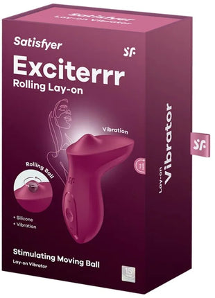 SATISFYER - EXCITERRR VIBRATOR AUFLEGBARER KLITORIS FUCHSIA - Auflegevibratoren