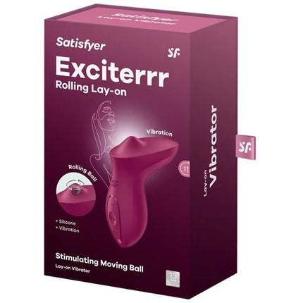 SATISFYER - EXCITERRR VIBRATOR AUFLEGBARER KLITORIS FUCHSIA - Auflegevibratoren