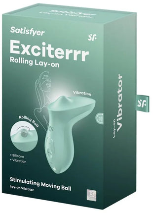 SATISFYER - EXCITERRR VIBRATOR AUFLEGENDER KLITORIS MINT - Auflegevibratoren