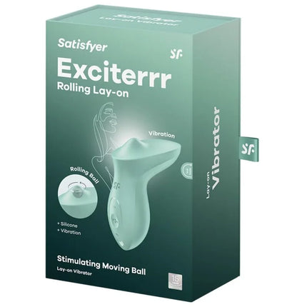 SATISFYER - EXCITERRR VIBRATOR AUFLEGENDER KLITORIS MINT - Auflegevibratoren