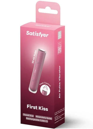 SATISFYER - FIRST KISS WAVE KLITORIS-STIMULATOR GRANAT