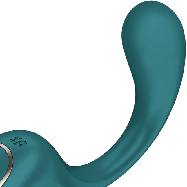 SATISFYER - G FOR FODDES 2 RABBIT VIBRATORFLASCHE GRÜN - Rabbit-Vibratoren