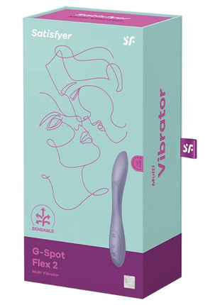 SATISFYER - G-SPOT FLEX 2 MULTI VIBRATOR LILA - G-Punkt Vibratoren