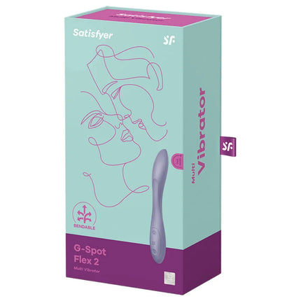 SATISFYER - G-SPOT FLEX 2 MULTI VIBRATOR LILA - G-Punkt Vibratoren