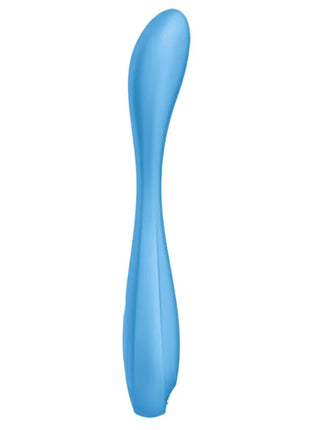 SATISFYER - G-SPOT FLEX 4+ MULTI VIBRATOR APP BLAU - G-Punkt-Vibrator