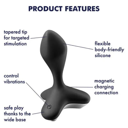 SATISFYER - GAME CHANGER PLUG VIBRATOR - Analplug