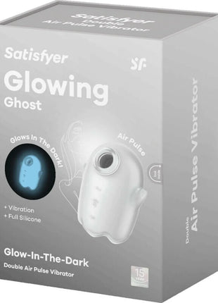 SATISFYER - GLOWING GHOST AIR PULSE & VIBRATOR - Druckwellenvibratoren