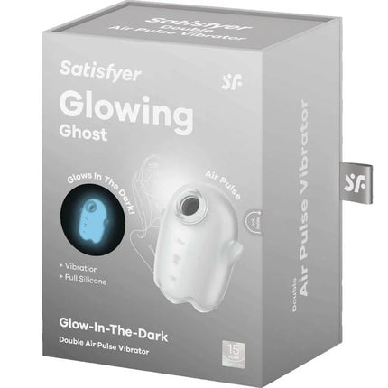 SATISFYER - GLOWING GHOST AIR PULSE & VIBRATOR - Druckwellenvibratoren
