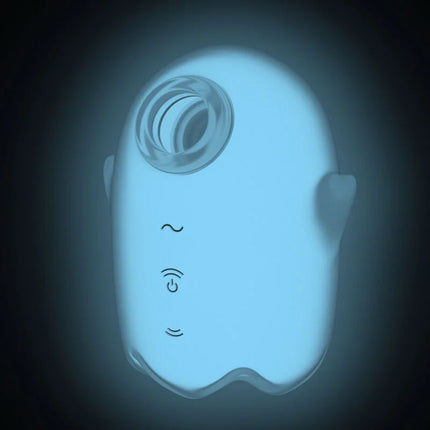 SATISFYER - GLOWING GHOST AIR PULSE & VIBRATOR - Druckwellenvibratoren